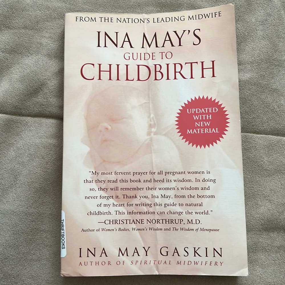 INA MAY’S Guide to Childbirth book